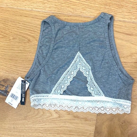 Design lab gray size XS bralet/camisole NWT - Picture 2 of 3
